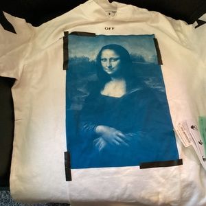 Off White Iconic Mona Lisa Long-Sleeve T-Shirt